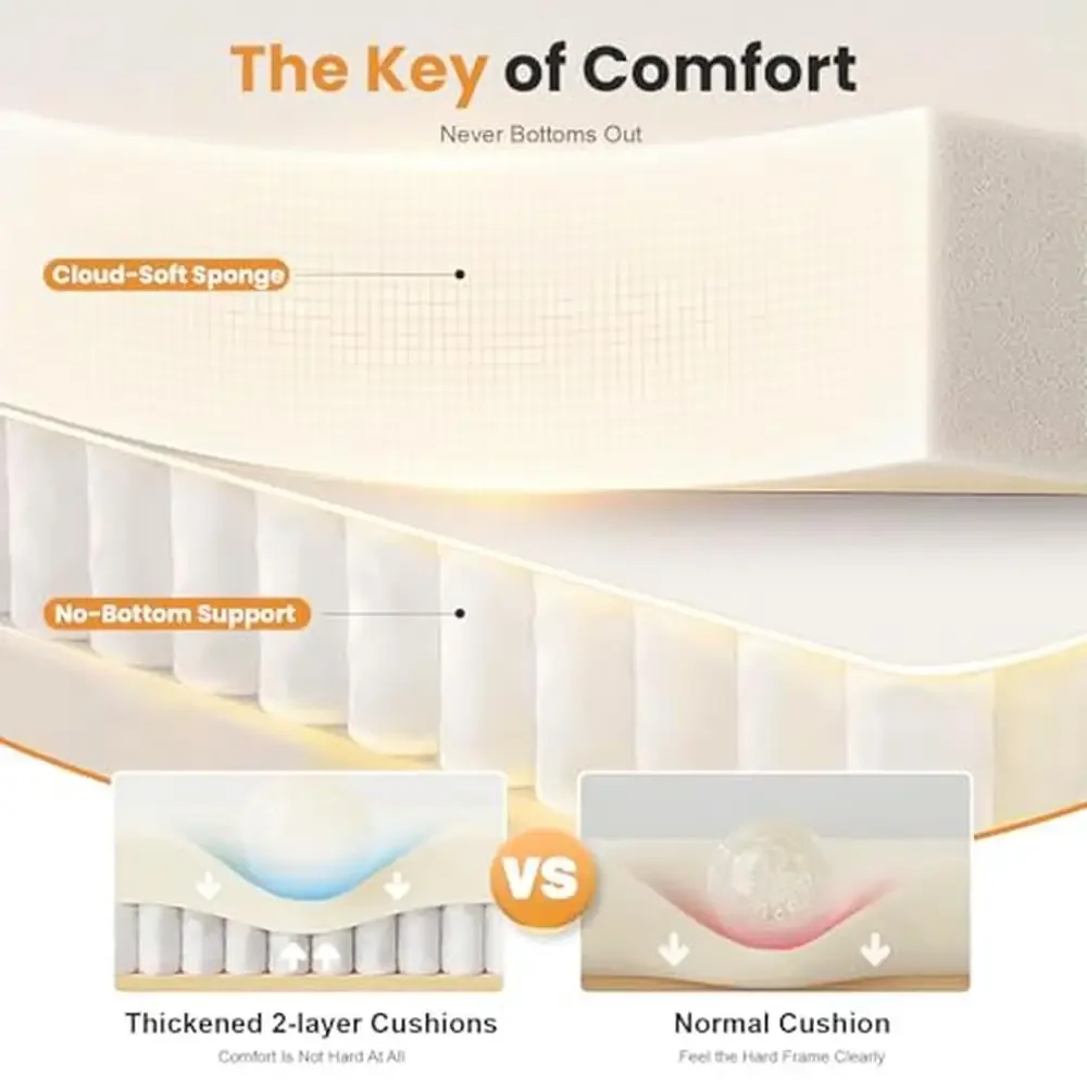 Leather Reclining Loveseat Sofa 6