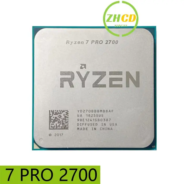 Power Consumption Ryzen 2700 Max Temp AMD For Ryzen PRO 2700 R7