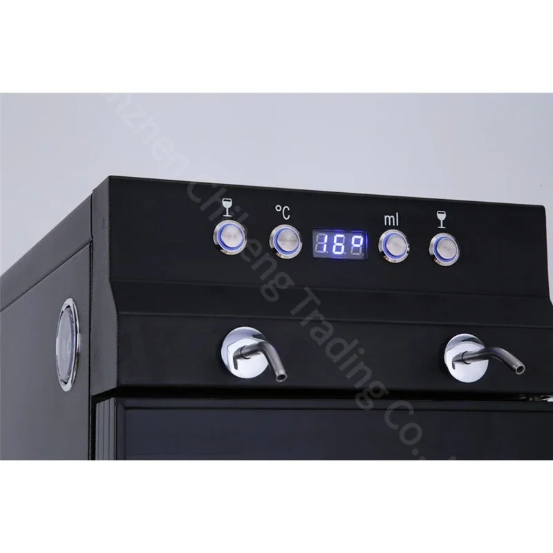 Commercial Fresh Wine Dispenser Machine Two Bottle Cooler Chiller Wine Constant Temperature Dispenser