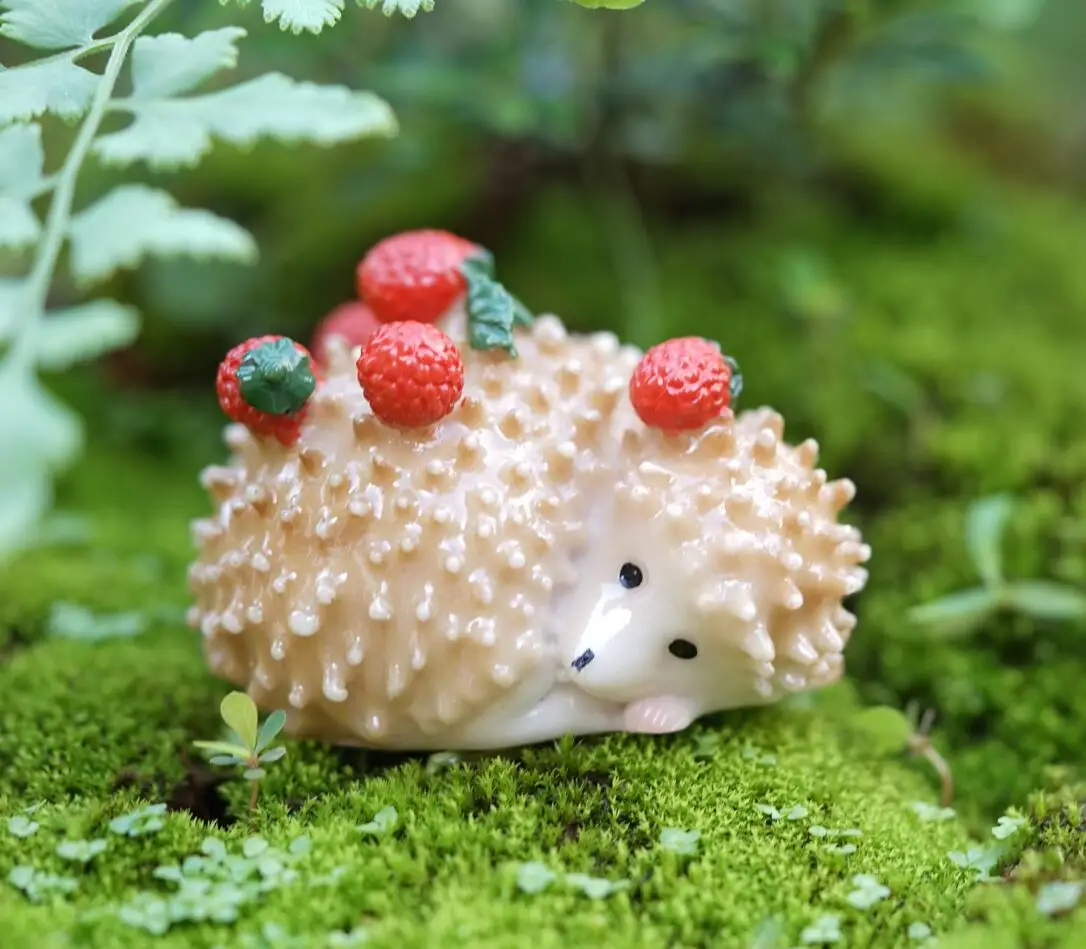 รูปสินค้า โมเดลกระต่ายน้อยเรซิ่น ตกแต่งบ้านสไตล์ Fairy Garden