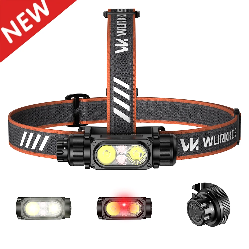 Latarka czołowa Wurkkos HD17 2500LM z Polski za $43.27 / ~161zł