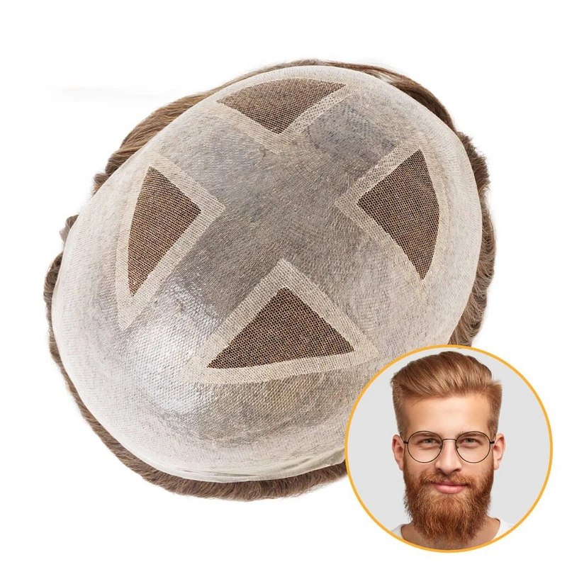 Рисунок 5 - Мужской протез волос дышащая кружевная