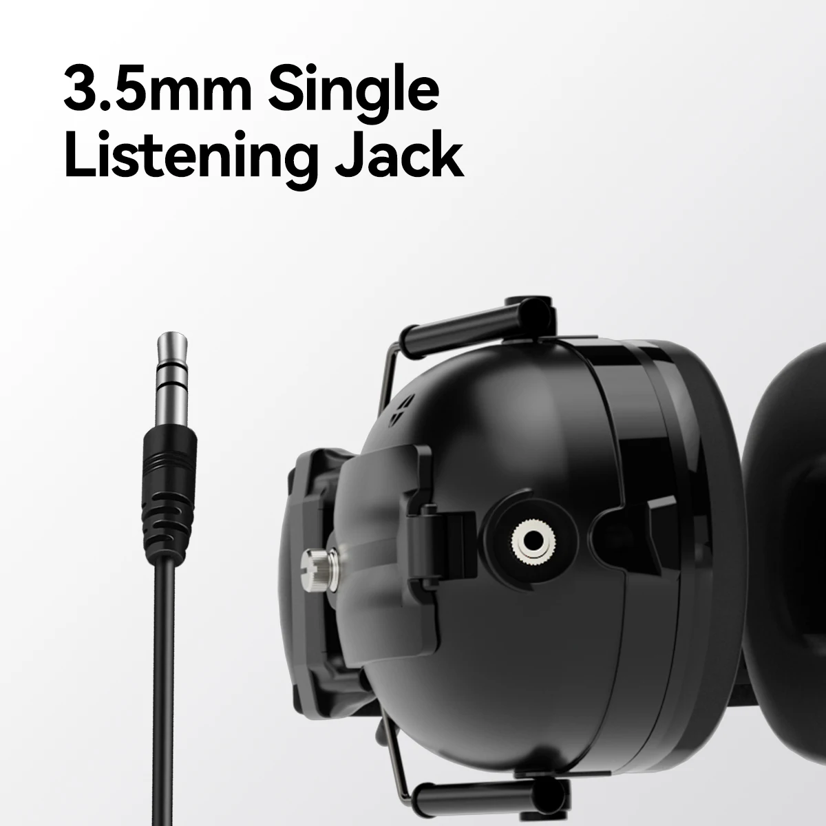 EHK015 EHK016 ANC Headphones 2Pin Active Noise Cancelling Walkie Talkie Headset