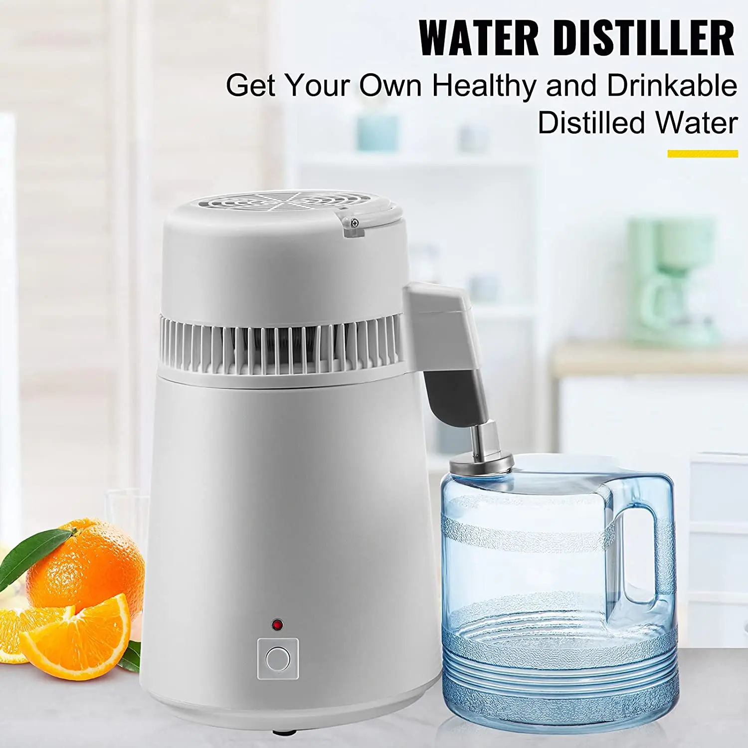 6L Pure Water Distiller Dental Distilled Water Machine Filter Drinkware Home Appliance Electric Distillation Kit Drink Purifier