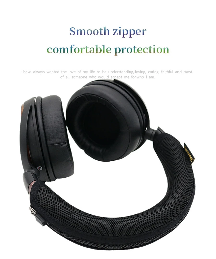 Headphone Head Beam Cover for Audio-Technica ATH-WP900 Earphone Protective Case WP900 Headset Headbeam Sleeve