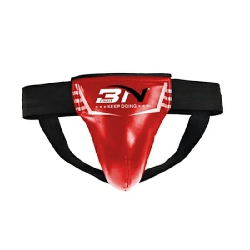Durable Ventilated PU Design Sports Training Equipment Mouth Guard Groin Guard for Boxing