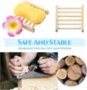 30-150PCS Soap Saver Wood Soap Dish Bulk for Hotel Bathroom Soap Holders Hand Craft Soap Case for Bathtub Shower Dish Accessorie 3