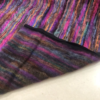 Gradient Knitted Wool Fabric 1