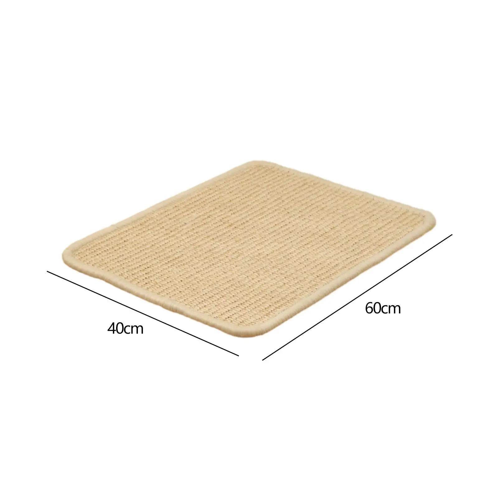 Cat Scratching Mat Kitten Scratching Board Horizontal Sisal Cat Scratching Pad