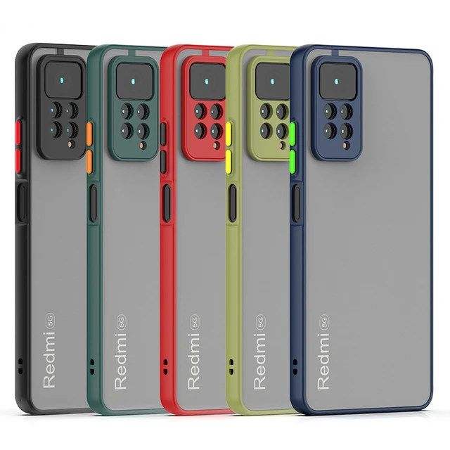 Funda Para Xiaomi Redmi Note 11s, Carcasa Trasera De Silicona Líquida A  Prueba De Golpes Para Teléfono Xiaomi Redmi Note 11 Pro - Carcasas Y  Estuches Para Móviles - AliExpress