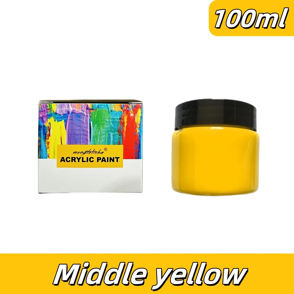 Professional Grade Waterproof Acrylic Paint for Artistic and Handicraft Creations