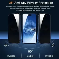 2-5Pcs Full Cover Privacy Screen Protector For iPhone 16 11 12 13 14 Pro Max Mini Anti-spy Glass For iPhone 15 Pro Xr X Xs Max - Image 2