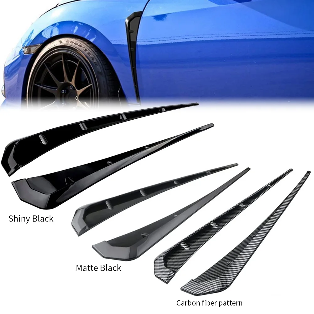 Car Side Fender Vent Cover Fender Decoration Side Wing Air Vent Hood