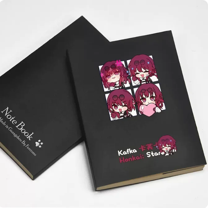 Anime Honkai Impact 3 Kafka Diary School Notebook Paper Agenda Schedule Planner Sketchbook Gift For Kids Notebooks 1781