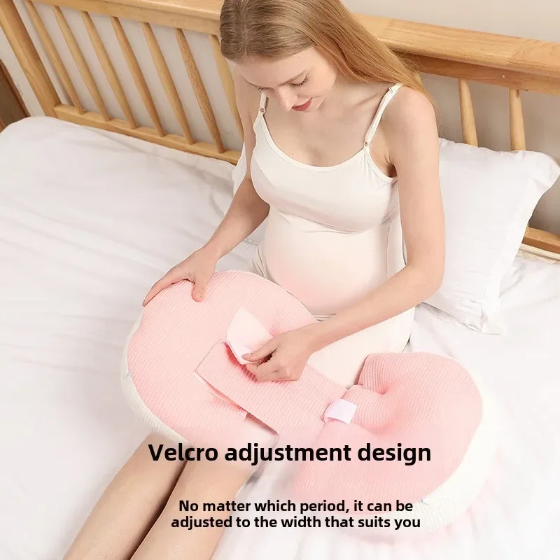 Ergonomic Maternity Pillow U-Shaped Pregnancy Support Cushion with Lumbar Protection for Belly & Back Relief Pregnant Women Care