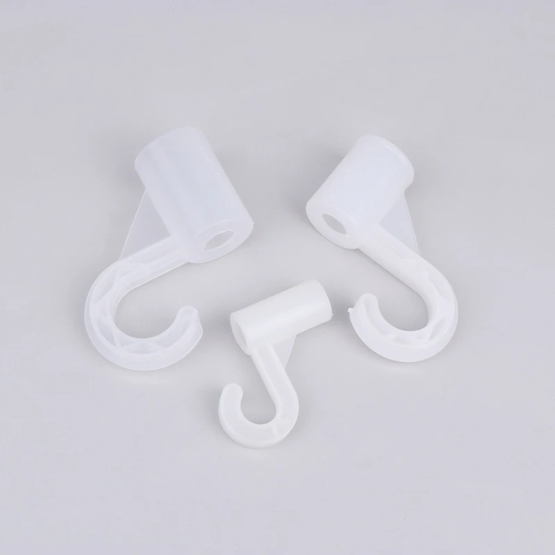 10pcs Plastic Thickening Hook For Suit Locker Shelf Wardrobe Hook Fittings DIY Party Supplies Children Tent Game Room Joints