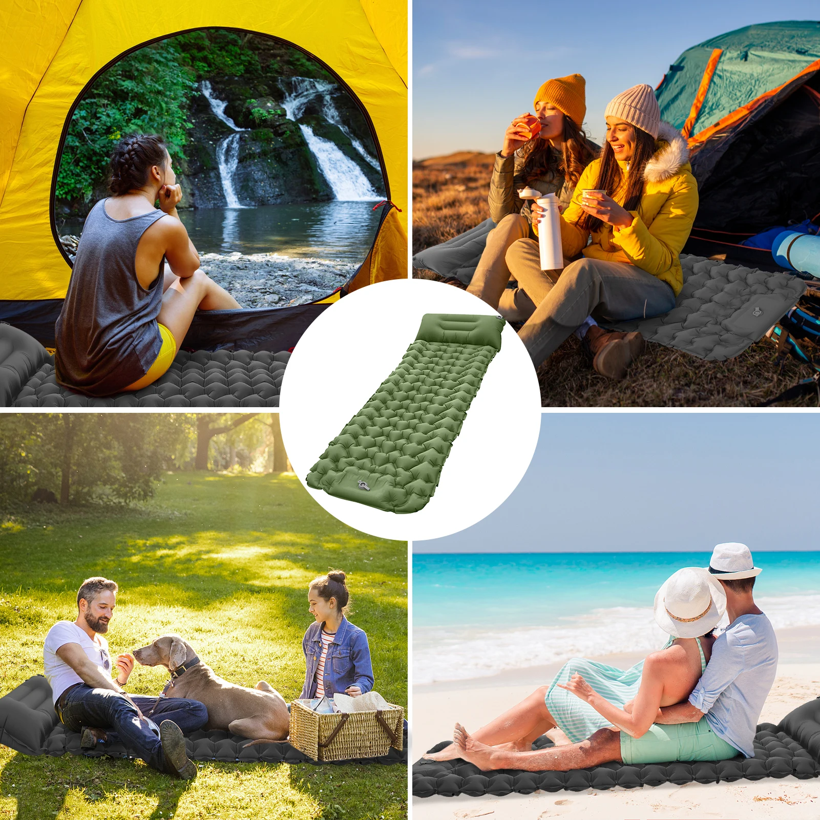 Inflatable Mattresses Sleeping Camping
