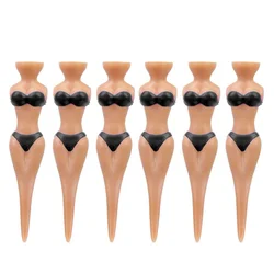 6 Pcs Golf Stuff Bikini Tee The Gift Tool Golfing Accessories Tees Lady Accesories