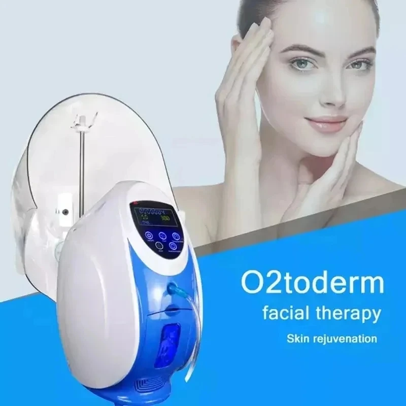 

O2 to Derm with LED Oxygen Dome Facial Therapy Machine for Skin Rejuvenation