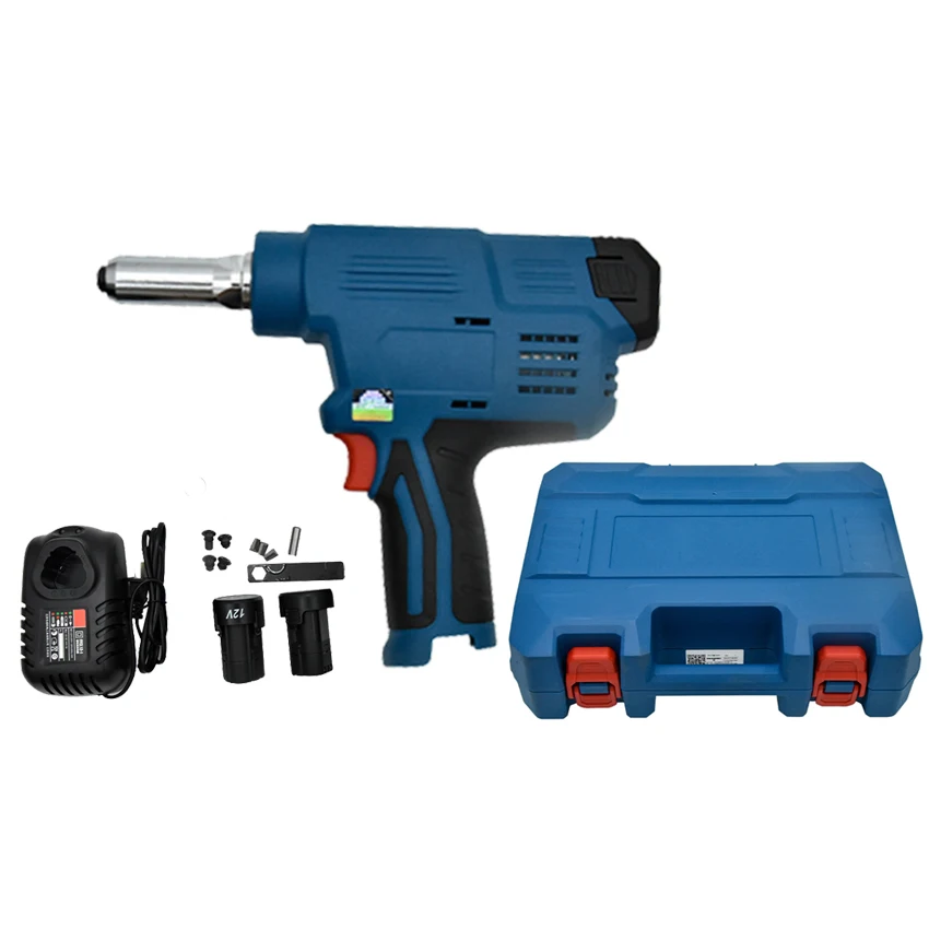 DCPM50 (Type E) Electric Core Pulling Riveting Gun 12V/2.0Ah Lithium Battery Rivet Gun Riveting machine Electric Tool