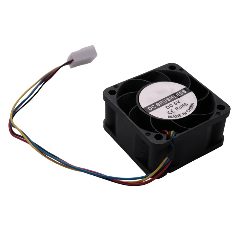 Jetson Nano Cooling Fan 5V 4PIN Reverse-Proof PWM Speed Adjustment Strong Cooling Air