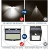 468 LED Solar Light Human Motion Sensor IP65 Waterproof Outdoor Automatic Lighting Garden Street Light 4