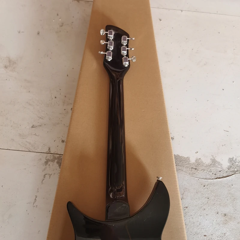 325 Chitarra Elettrica Rickenbacker 325 Di Alta Qualità, Ponte Del Sistema Vibrato, Pickup In Tre Pezzi, Chitarra Nera, Disponibile