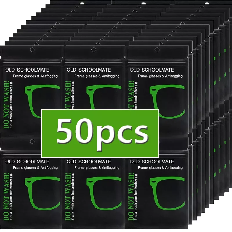 

Reusable Anti-Fog Wipes Glasses Pre-moistened Antifog Lens Cloth Defogger Eyeglass Wipe Prevent Fogging for Glasses Lens