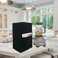 Couvercles anti-poussière lavables pour mélangeur, imperméables, avec poche d'accessoires, pour appareils de cuisine, anti-poussière 5
