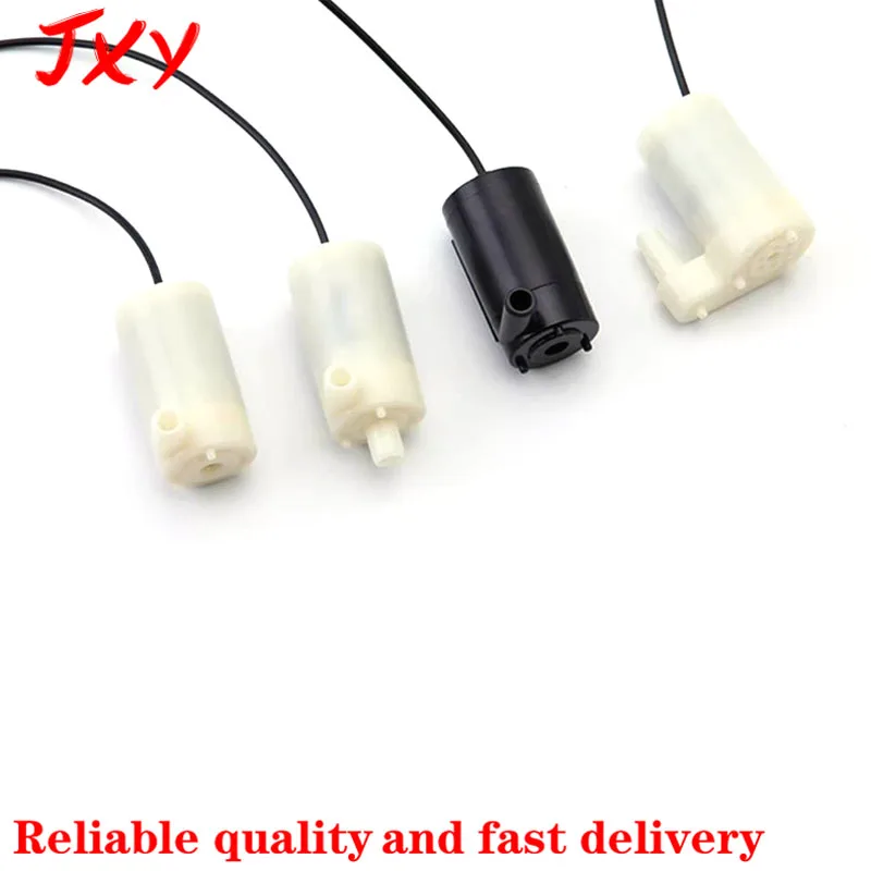 Aquarium Water Pump DC3V small water pump horizontal/vertical mini submersible pump DC3W suitable for small fountains bonsai fish tanks etc 4.5V5V6V