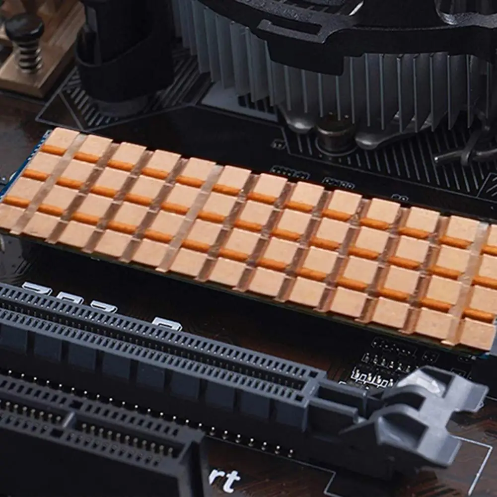 

Heat Sink Universal High Effective Copper Thermal Conductive Adhesive Memory Radiator for M.2 NGFF 2280 970evo