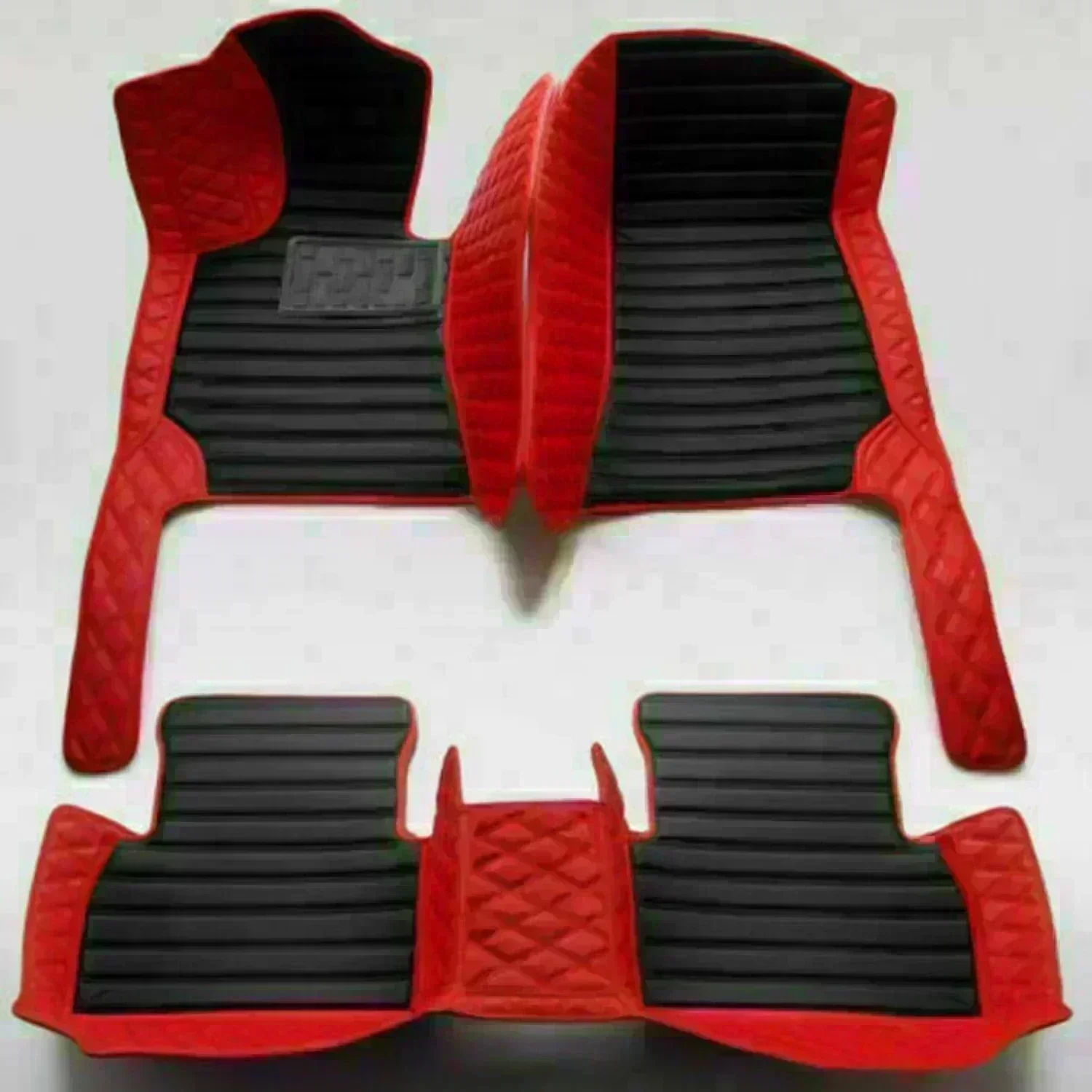 Striped Black Red