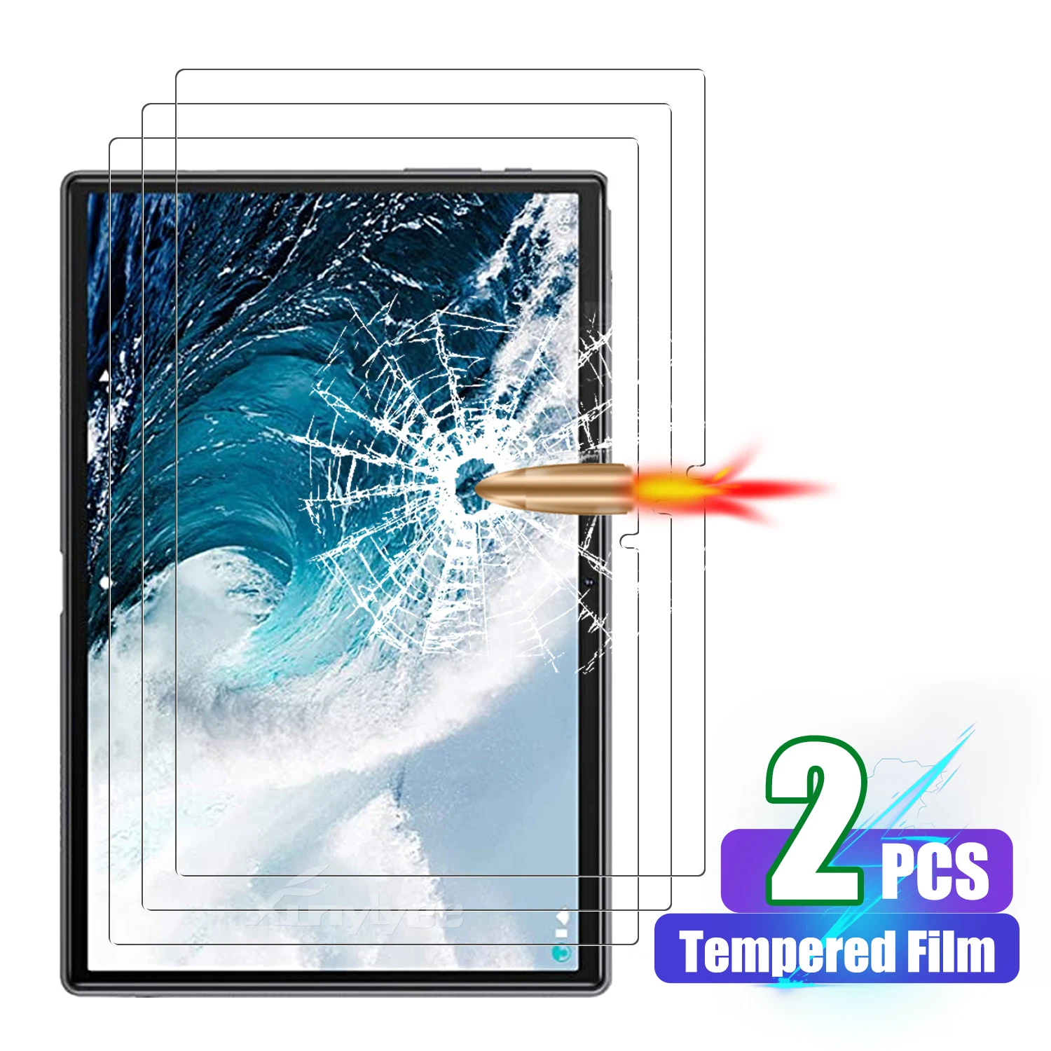 RLTech Pellicola per YESTEL X7, Vetro Temperato 9H [AntiGraffio] [Bubble- Free] Pellicola Protettiva per YESTEL X7 10.1 Pollici, 2 Packs