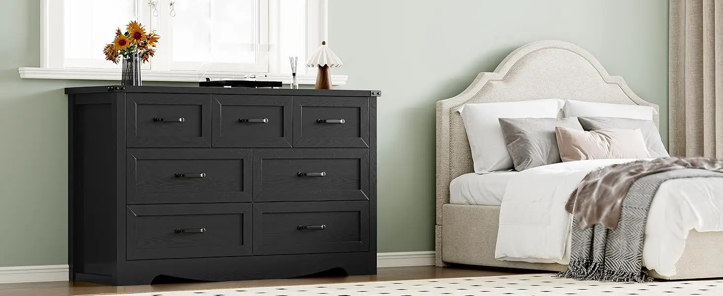 white dresser