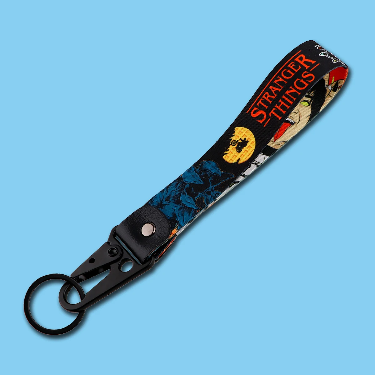 

QE045 Fashion TV Show Stranger Eagle Beak Keychain Short Lanyard Used In Phone Rope Badge Holder USB Pendant Key Chain Lanyard