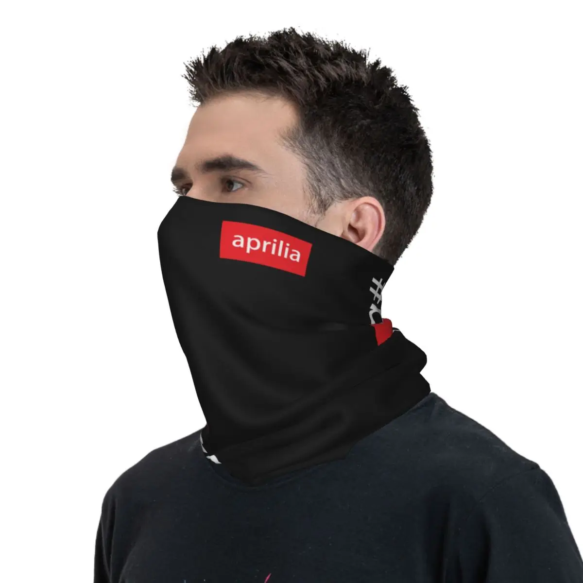 Aprilia Racing Italy Bandana Neck Cover Hiking Cool Unisex Motorcycle Scarf Headwear cycling bandana neck wrap bandana headscarf cotton bandana bandana neck cover multifunctional bandana motorcycle bandana camouflage bandana