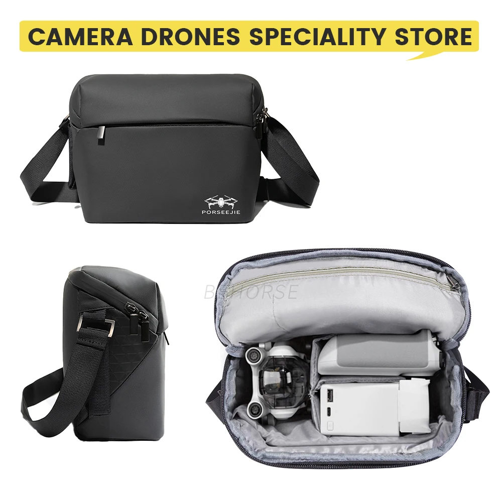 Universal Drone Single-shoulder Bag Outdoor Carrying Case Storage Box For DJI Neo/Mini 3/3 Pro/4 Pro/Mini 2/2 SE/4K Accessories