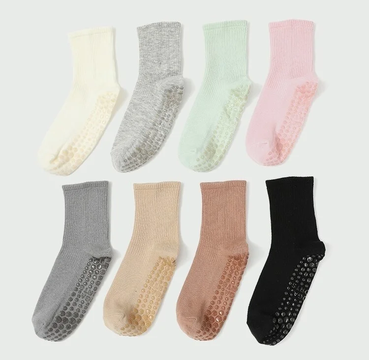 Cotton Pilates 2023 Soft Socks Non Slip Grip Women Tube Socks For Yoga Women Camping Fitness Gym Yoga Socks Anti Slip Fintness S 10 S8419268456e94521949246e88c45c0e5u