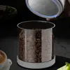600/950ml Great Sealed Tank Convenient Airtight Container Safe Mildew-proof Electric Vacuum Coffee Beans Glass Canister 3