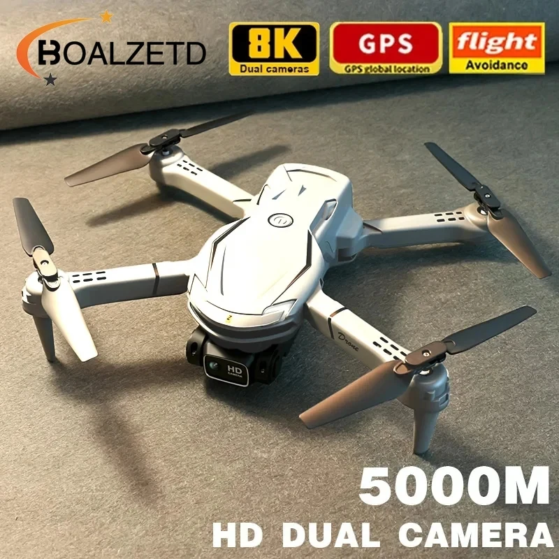 For Iconic Brand Mini V88 Drone 8K 5G GPS Professional HD Aerial Photography Remote Control Aircraft HD Dual Camera Quadcopter Toy UAV
