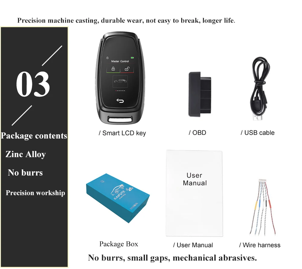 Aggiornamento CF920 multilingue chiave LCD intelligente universale ingresso confortevole blocco automatico senza chiave Go per Audi/Ford/Mazda/Toyota/Porsche - S8419e4df934648ab981d7d7e1ed923fd6