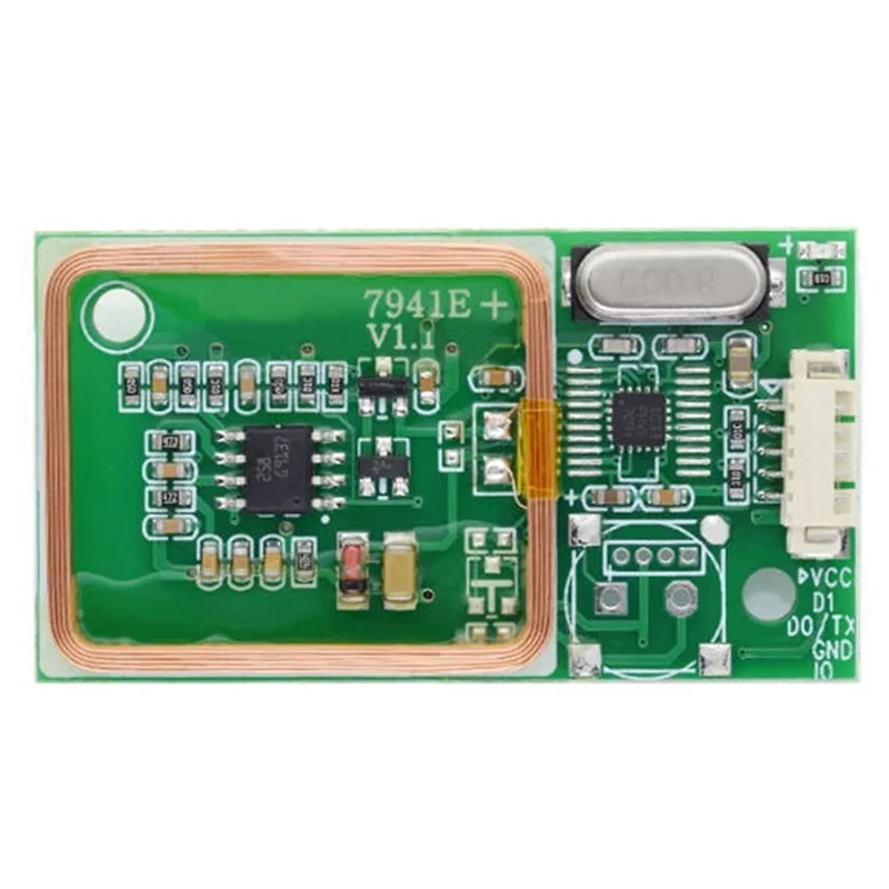 【BRILLIANT】RFID UART 리더 3핀 125Khz EM4100 8CM DC 5V 무선 모듈 카드 리더 IC 카드 PCB 안테나 센서 K