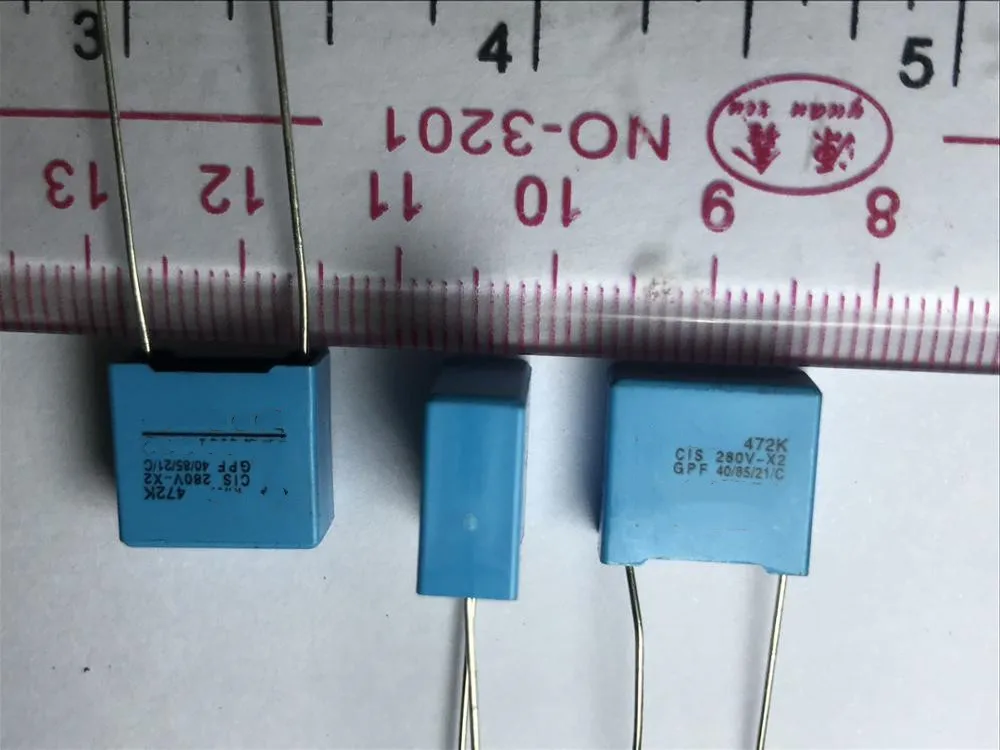 

10 шт./партия, 0,0047 uf 4700PF 472K 280v-x2 GPF 40 / 85 / 21 / C