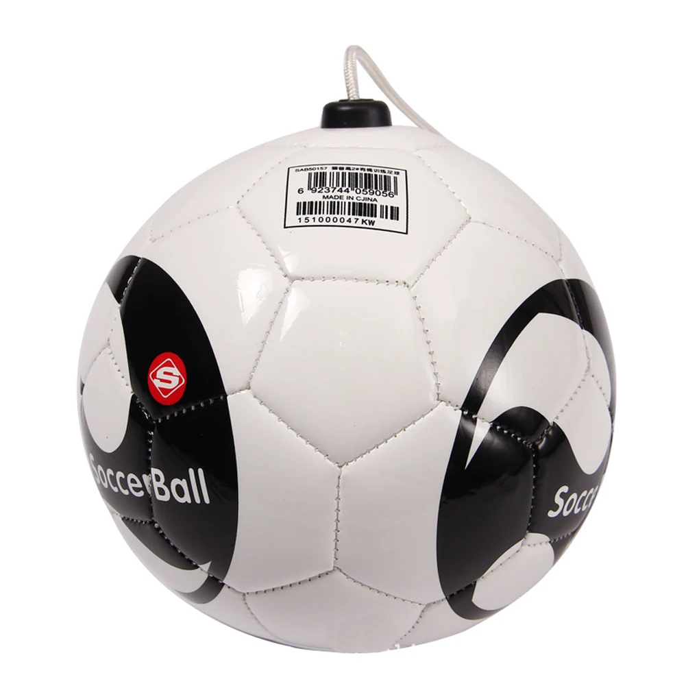 Beginner Soccer Training Ball with Practice Belt, Size 2