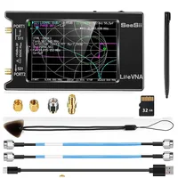 Upgraded LiteVNA 50kHz-5.3GHz Vector Network Analyzer NanoVNA 4" Antenna Analyzer with 32GB SD Card Measure S Parameters HF VHF 1