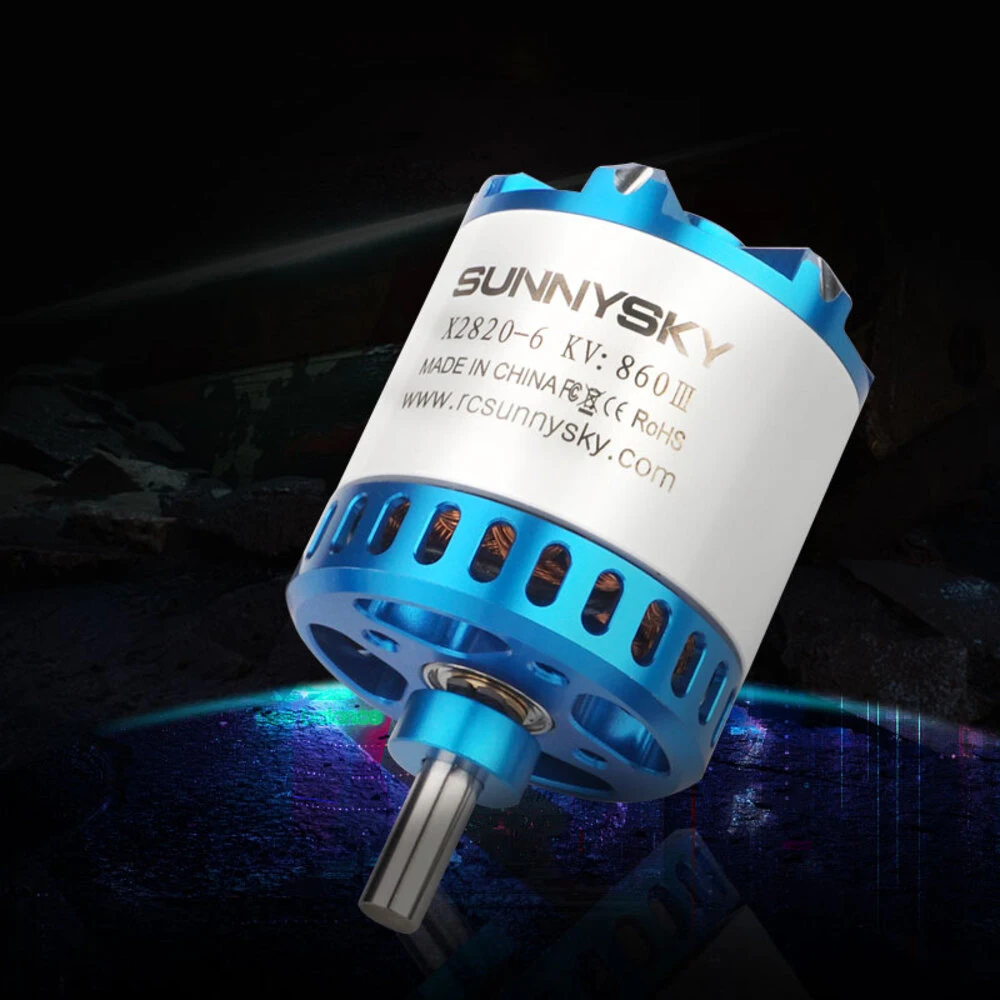 SUNNYSKY X2820-III FPV 브러시리스 모터 960KV 570KV 1000KV 1250KV, RC 고정익 비행기 3D 항공기 쿼드콥터용
