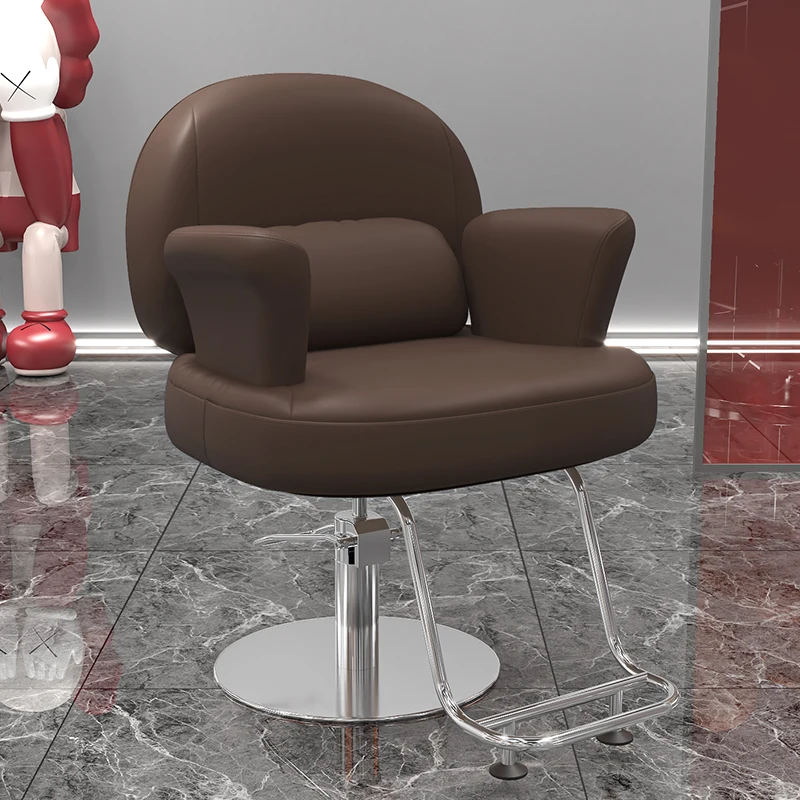 Modern Coiffure Reclining Chair Professionals Ergonomic High Chair Nail Makeup Muebles Para Salon De Belleza Salon Furniture