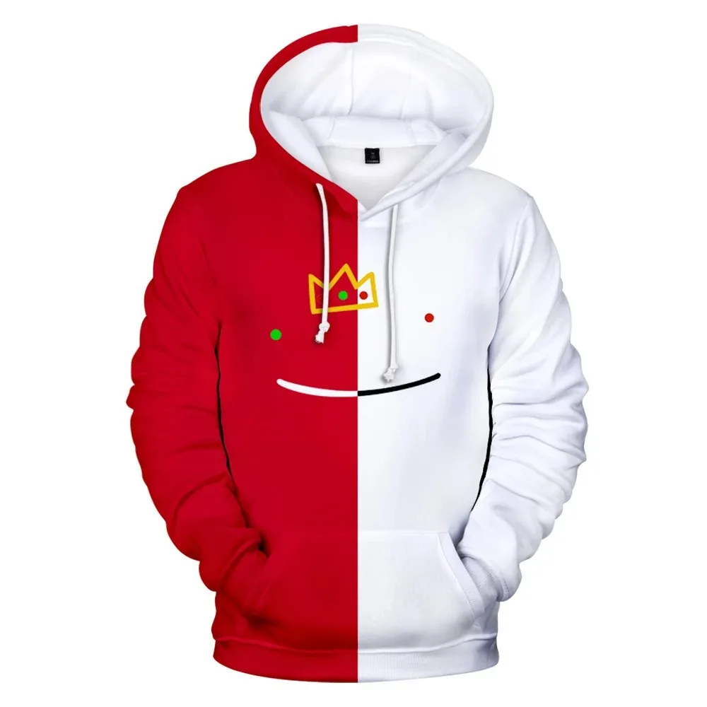 Ranboo Dreamwastaken Merch 3D Print Oversized Women/Men Hoodie Sweatshirt Dream Smp Pullover Hooded Jacket Male Tracksuit 2024