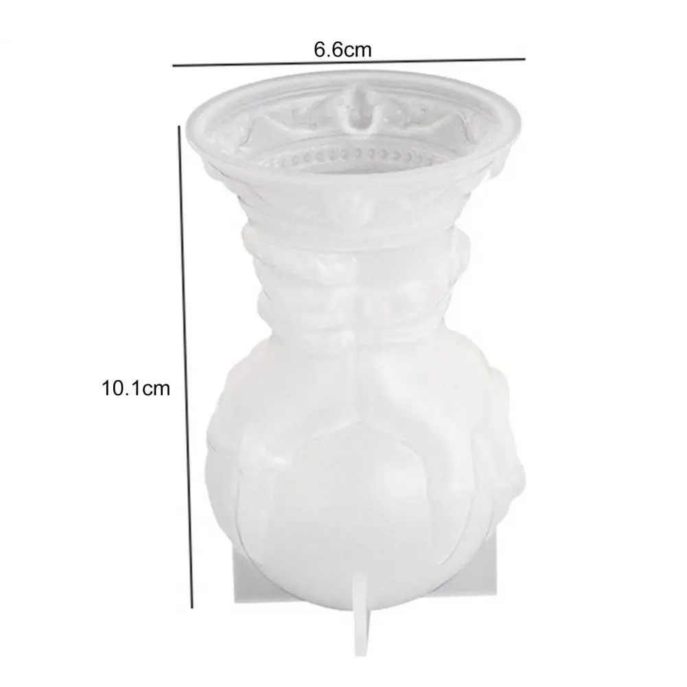 Large 3D Candle Mold Silicone Skeleton Hand Ball Mold Halloween Scene Decoration for DIY Crafts Aromatherapy Candle Soap