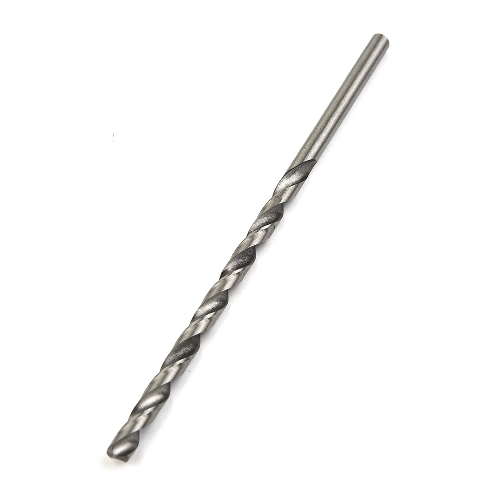 

Set Drill Bit 2-5mm Tools 5 piece 5Pcs Accessories Extra Long High Speed Steel Kit Replace Silver 2/3/3.5/4/5mm